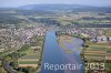 Luftaufnahme Kanton Aargau/Klingnau/Klingnauer Stausee - Foto Klingnauer Stausee 8568