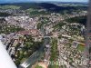 Luftaufnahme EISENBAHN/Baden Bahnhof - Foto Baden BahnhofP8223812