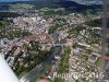 Luftaufnahme EISENBAHN/Baden Bahnhof - Foto Baden BahnhofP8223813