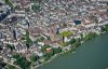 Luftaufnahme Kanton Basel-Stadt/Basel Innenstadt - Foto Basel Muenster 7025