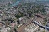Luftaufnahme EISENBAHN/Basel Bahnhof SBB - Foto Basel Hauptbahnhof 4008