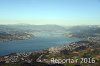 Luftaufnahme Kanton Zuerich/Zuerichsee - Foto bearbeitet Zuerichsee 4804