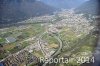 Luftaufnahme Kanton Tessin/Magadino-Ebene - Foto Magadino 9414