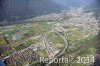 Luftaufnahme Kanton Tessin/Magadino-Ebene - Foto Magadino 9415