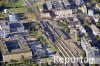 Luftaufnahme Kanton Zug/Stadt Zug/Stadt Zug Bahnhof - Foto Zug Bahnhof 3799