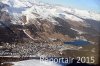 Luftaufnahme SCHNEEMANGEL/Davos - Foto Davos 9305