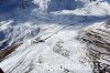 Luftaufnahme SCHNEEMANGEL/Davos - Foto Davos 9317