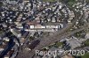 Luftaufnahme Kanton St.Gallen/Rapperswil/Rapperswil Bahn - Foto Rapperswil Bahnhof 5082
