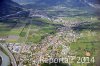 Luftaufnahme Kanton Graubuenden/Zizers - Foto Zizers 8356