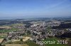 Luftaufnahme Kanton Fribourg/Duedingen - Foto Duedingen 7035