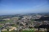 Luftaufnahme Kanton Fribourg/Duedingen - Foto Duedingen 7038