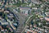 Luftaufnahme EISENBAHN/Biel Bahnhof - Foto Bearbeitet Biel Bahnhof 5829