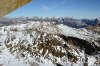 Luftaufnahme SCHNEEMANGEL/Flumserberg - Foto Flumserberg 9052