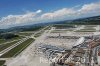 Luftaufnahme Kanton Zuerich/Flughafen Zuerich - Foto Flugplatz Zuerich-Kloten 2496