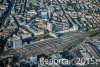 Luftaufnahme Kanton Bern/Biel/Biel Bahnhof - Foto Bearbeitet Bahnhof Biel 5834