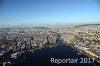 Luftaufnahme Kanton Zuerich/Stadt Zuerich - Foto Zuerich im Winter 2698