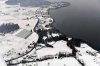 Luftaufnahme Kanton Zug/Risch/Risch Winter - Foto Risch 9127