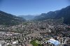 Luftaufnahme Kanton Graubuenden/Chur - Foto Chur 4077