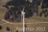 Luftaufnahme WINDENERGIE/Mont Crosin - Foto Windpark Mont-Crosin 9252