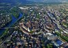 Luftaufnahme Kanton Aargau/Aarau - Foto Aarau 2065
