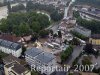 Luftaufnahme HOCHWASSER/Olten - Foto Olten im Aug 2007 3096