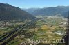 Luftaufnahme ZERSIEDLUNG/Magadino-Ebene - Foto Magadinoebene 7252