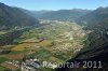 Luftaufnahme ZERSIEDLUNG/Magadino-Ebene - Foto Magadinoebene 7264