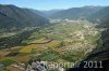 Luftaufnahme ZERSIEDLUNG/Magadino-Ebene - Foto Magadinoebene 7267