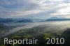 Luftaufnahme STIMMUNGEN/Region Kuessnacht Alpenkette - Foto Kuessnacht Alpen Dunst 4069