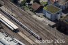Luftaufnahme EISENBAHN/Thun Bahnhof - Foto Thun Bahnhof 6398