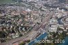 Luftaufnahme EISENBAHN/Thun Bahnhof - Foto Thun Bahnhof 6409