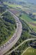 Luftaufnahme AUTOBAHNEN/A1 Stau bei Winterthur - Foto Autobahn Stau 2212