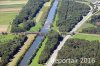 Luftaufnahme EISENBAHN/Thurbruecke Weinfelden TG - Foto Thurbruecke 5479