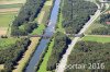 Luftaufnahme EISENBAHN/Thurbruecke Weinfelden TG - Foto Thurbruecke 5480
