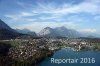 Luftaufnahme Kanton Bern/Spiez - Foto Spiez 6809