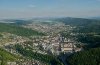 Luftaufnahme Kanton Aargau/Baden/Baden Wettingen - Foto Baden bearbeitet 8623A