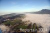 Luftaufnahme Kanton Luzern/Meggen/Meggen im Nebel - Foto Meggen 0771