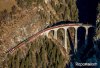 Luftaufnahme EISENBAHN/Bahnviadukt Landwasser - Foto Landwasser-ViaduktLandwasser web