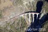 Luftaufnahme EISENBAHN/Bahnviadukt Landwasser - Foto Landwasser-Viadukt 9665