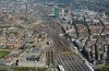 Luftaufnahme EISENBAHN/Zuerich Hauptbahnhof - Foto Bearbeitet Hauptbahnhof 0156