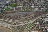 Luftaufnahme EISENBAHN/Zuerich Hauptbahnhof - Foto Bearbeitet Hauptbahnhof 0804