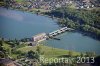 Luftaufnahme WASSERKRAFTWERKE/Wasserkraftwerk Klingnau - Foto Wasserkraftwerk Klingnau 8555