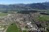 Luftaufnahme Kanton Fribourg/Bulle - Foto Bulle 6225