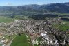 Luftaufnahme Kanton Fribourg/Bulle - Foto Bulle 6226