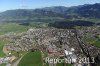 Luftaufnahme Kanton Fribourg/Bulle - Foto Bulle 6228