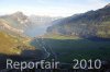 Luftaufnahme Kanton Glarus/Walensee bei Wesen - Foto Walensee 4015