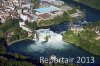 Luftaufnahme Kanton Schaffhausen/Rheinfall - Foto Rheinfall 9746