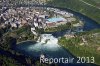 Luftaufnahme Kanton Schaffhausen/Rheinfall - Foto Rheinfall 9750