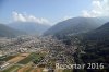 Luftaufnahme Kanton Tessin/Giubiasco - Foto Giubiasco 8505