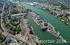 Luftaufnahme Kanton Basel-Stadt/Basel Rheinhafen - Foto bearbeitet Rheinhafen 4106